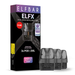 ELFBAR - ELFX 0.6O Refillable Pod (3 Stück)