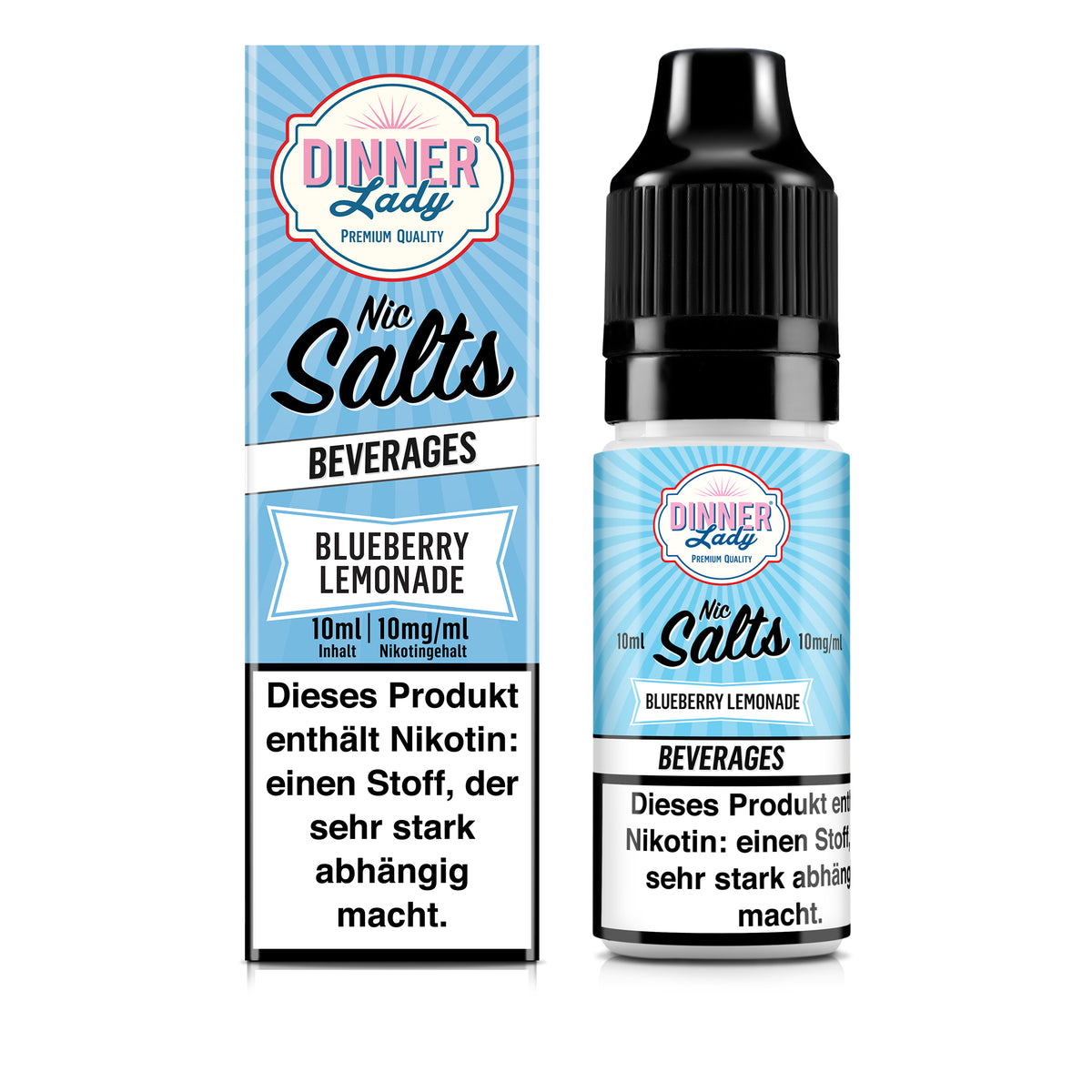 DINNER LADY - Liquid 10MG Nikotinsalz