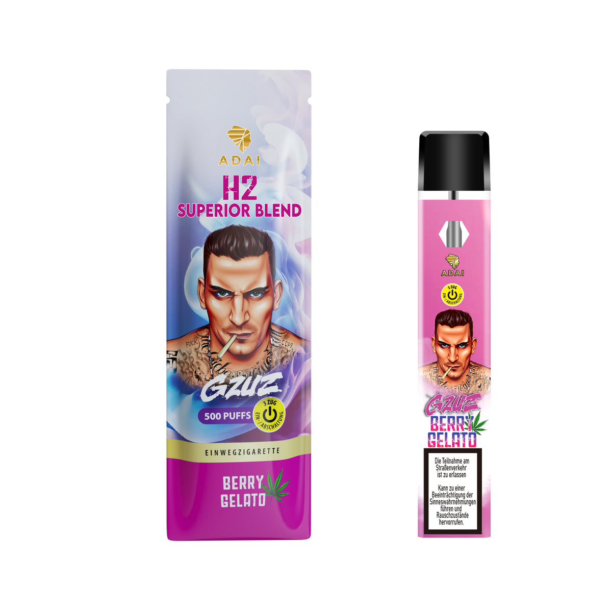 GZUZ H2 Superior Blend Vape