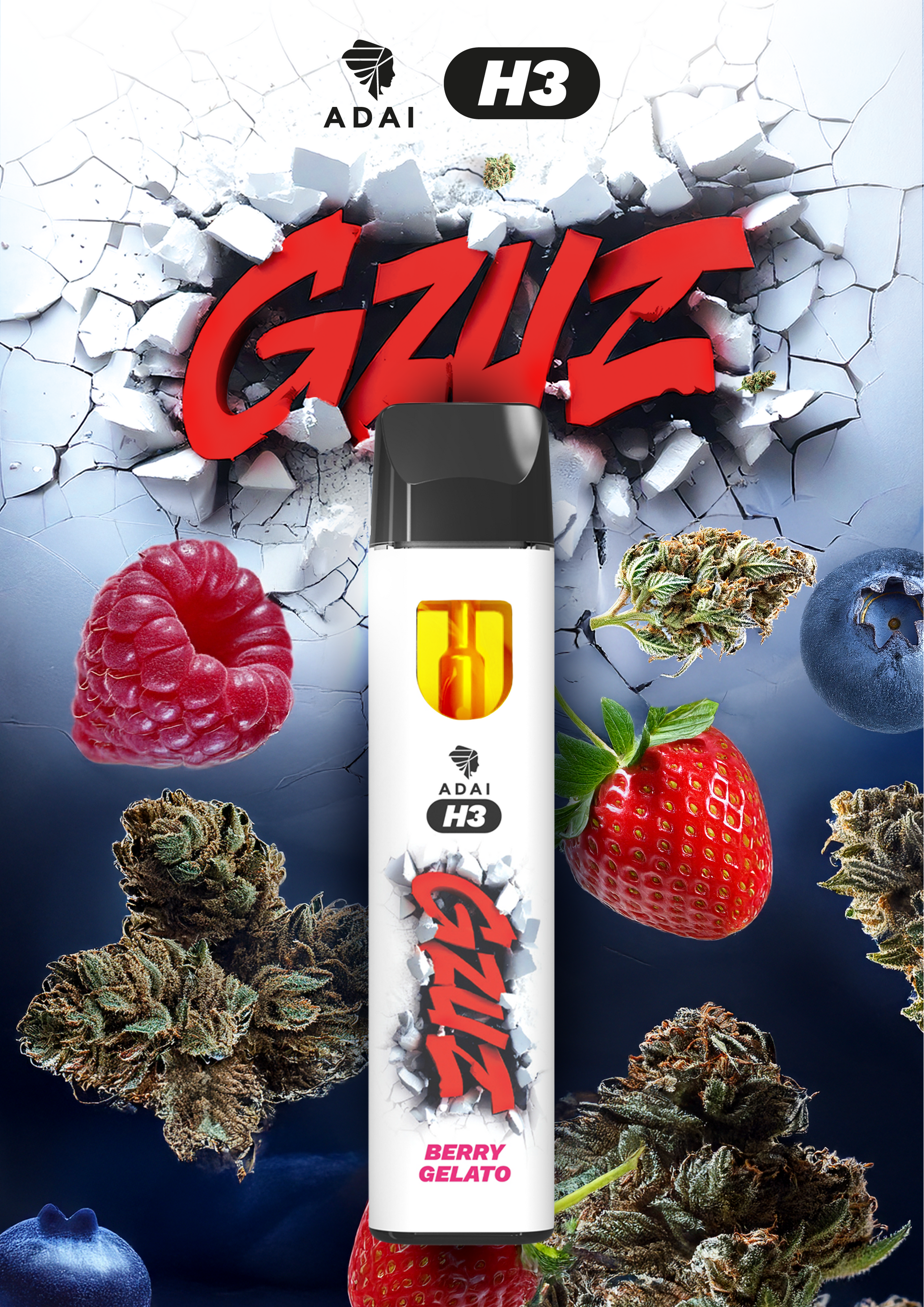 GZUZ H3 Superior Blend Vape